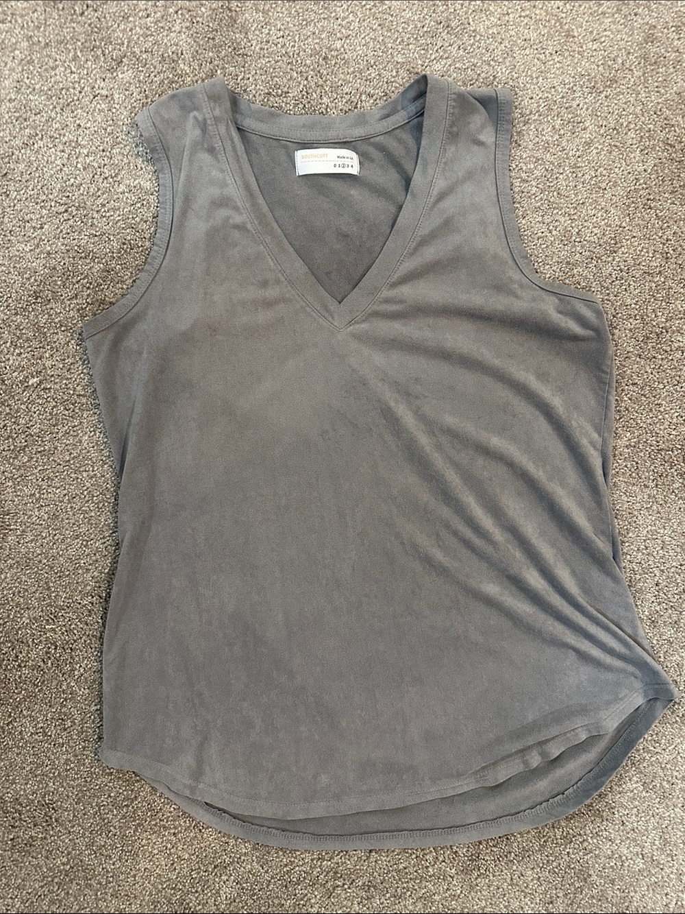 Southcott Threads Zen Tank Sweater - Mink